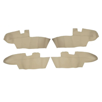 Housse de protection de panneau de porte en cuir souple pour accoudoir de porte, expédition directe usine, pour Hyundai Santa Fe 2006 2007 2008 2009 2010 2011 2012