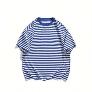 Le Nouveau T-shirt Homme pour l'Été 2025 : Tendance Rétro, Grande Taille, Col Rond, Décontracté, Manches Courtes, 100% Coton Tricoté - Product Image 2