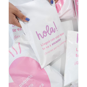Bolsas de <span class=keywords><strong>Correo</strong></span> de Plástico Reciclables Personalizadas con Impresión Personalizada, Bolsa de <span class=keywords><strong>Correo</strong></span> de Polipropileno Autoadhesiva Blanca con Logotipo para Envíos - Product Image 1