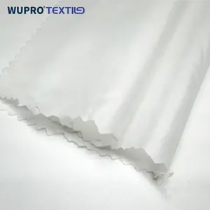 [Têxtil WUPRO] tecido de tafetá para exterior tecido 20D 100 poliéster branco tingido liso 0.01 41gsm
