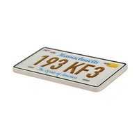 Großhandel Custom Resin Craft 3D Kühlschrank Magnete Kreative Auto Nummern schild Souvenirs Home Decor Kühlschrank Magnete