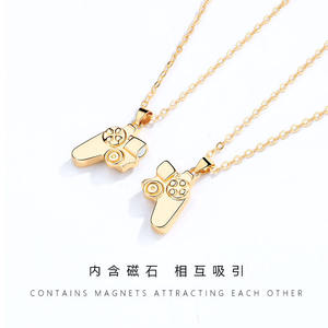 <span class=keywords><strong>Collier</strong></span> avec pendentif pour console de jeu, <span class=keywords><strong>collier</strong></span> magnétique pour femme et homme, 1 paire - Product Image 6