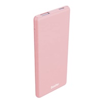 Mini chargeur de batterie portable 5000mAh, batterie portable mince avec affichage LED, chargeur usb