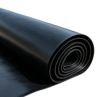 Промышленная геомембрана из ПНД (HDPE) для гидроизоляции, широко используемая в проектах водохозяйственного строительства
