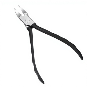 Coupe-ongles en acier inoxydable MORGANS INDUSTRIES, lame plate, pointe affûtée, ouverture large, durable, professionnel, pour ongles épais d'adultes - Product Image 2