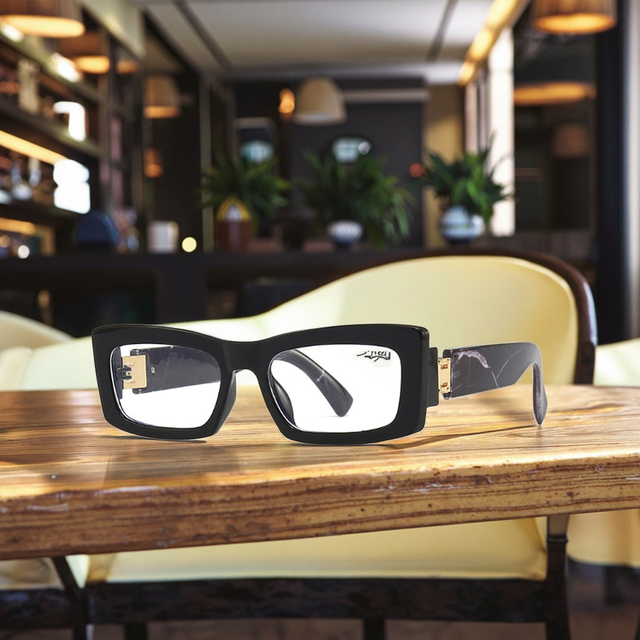 971 Anti-Blue Light Modern Glasses European and American Street Style Sunglasses Rectangular Sunglasses