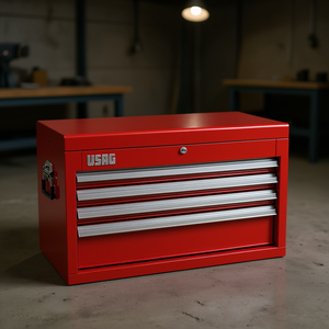 Caja de herramientas Usag 531 B roja de metal con cajones para uso en taller - Product Image 3