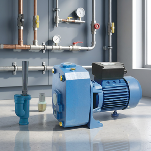 Pompa Centrifuga Autoadescante in Acciaio Inox a Aspirazione Profonda 1.5 HP con Motore Trifase e Connessione a Flangia (GUT GDP 150) - Product Image 3