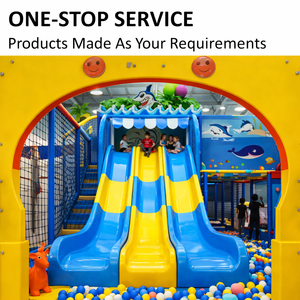 Parque Infantil Interior con Temática Oceánica Personalizada, Equipo de Juego Suave para Niños, Parque de Atracciones Comercial con Piscina de Pelotas y Tobogán, OEM/ODM - Product Image 2