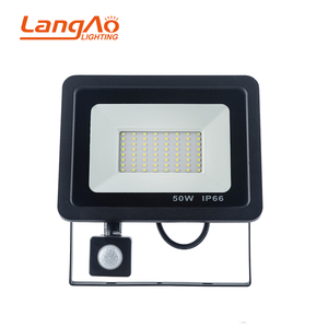 Capteur de mouvement extérieur en aluminium imperméable de <span class=keywords><strong>chantier</strong></span> IP65 30W LED Flood Light 120 Angle de faisceau 2700-7000K Color Temp - Product Image 2