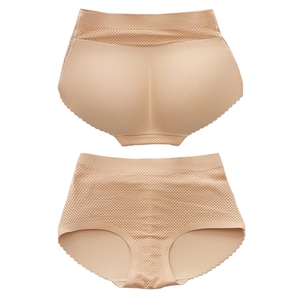 Culotte courte rembourrée pour <span class=keywords><strong>femme</strong></span> Ceinture en nylon Butt Lifter <span class=keywords><strong>Invisible</strong></span> Control Briefs Hip Pads pour l'amélioration des fesses de cul - Product Image 2