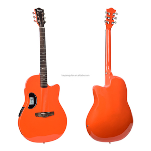 Guitarra Electroacústica TAYSTE de 41 Pulgadas con Cuerpo de Fibra de Carbono y Diapasón de Palisandro con Pastilla en Oferta - Product Image 5