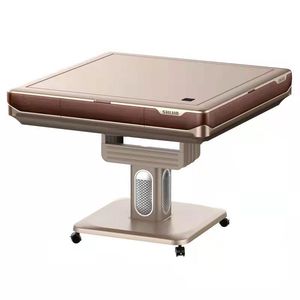 Bàn Mạt Chược Gấp Gọn Bền Bỉ Bàn Mạt Chược 4 Lỗ Siêu Mỏng Tự Động Kèm Gạch Mạt Chược - Product Image 5