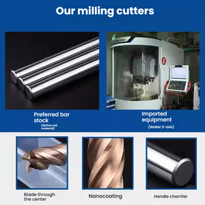 Coarse Tooth Roughing <strong>End</strong> <strong>Mill</strong> <strong>for</strong> Efficient Stock Removal Aluminum Steel Forging And Heavy Duty CNC Milling Tools ODM OEM - Product Image 5