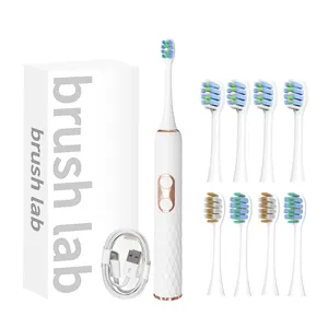 OEM Wholesale Quality Intelligent Ultrasonic Electric Toothbrush Rechargeable Sonic Electric Toothbrush For Adult