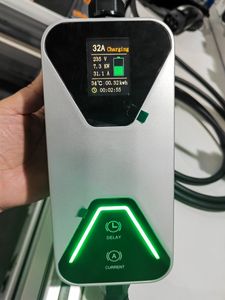 Nouvelle borne de recharge pour véhicule électrique Sixpence 3,5 kW 7 kW Type 2 AC avec écran tactile, 220 V 16 A/32 A, station de recharge portable pour voiture à domicile, câble de 5 m, IP55, écran LCD de 2,2 pouces - Product Image 4