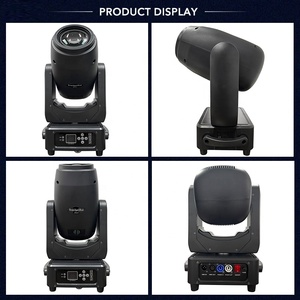 Nouvelle lumière de scène à tête mobile <span class=keywords><strong>3</strong></span> en 1 de 300 W avec effet arc-en-ciel, lumières de scène à tête mobile LED pour mariage, boîte de nuit, DJ - Product Image 2