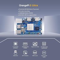Carte de développement AIsmartlink Orange Pi 5 Ultra 8 Go de RAM 6 TOPS LPDDR5 Rockchip RK3588, décodage vidéo 8K, fréquence 2,4 GHz
