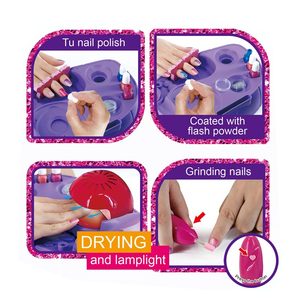 Juego de manicura de esmalte de uñas para niñas, conjunto de maquillaje de moda de EPT, esmalte de uñas artesanal, diseño artístico para niñas - Product Image 4