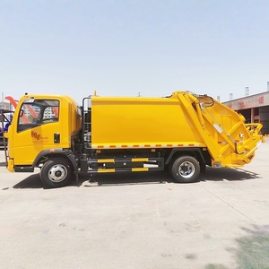 Camion Compacteur Hydraulique HOWO 4X2 de 5 Tonnes à Prix d'Usine pour la Vente - Product Image 3