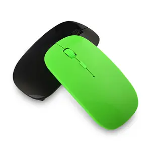 Hot 2.4G wireless ultra-thin mouse free LOGO cheap wireless mouse