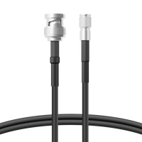 Câble CoaXPress CXP-6 DIN 1.0/2.3 mâle vers BNC mâle 75 Ohm, câble coaxial haute vitesse pour caméra de vision industrielle