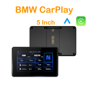 Navigateur <span class=keywords><strong>GPS</strong></span> pour moto avec écran tactile rotatif de 5 pouces, compatible CarPlay et Android Auto, design étanche, portable pour <span class=keywords><strong>BMW</strong></span> - Product Image 1