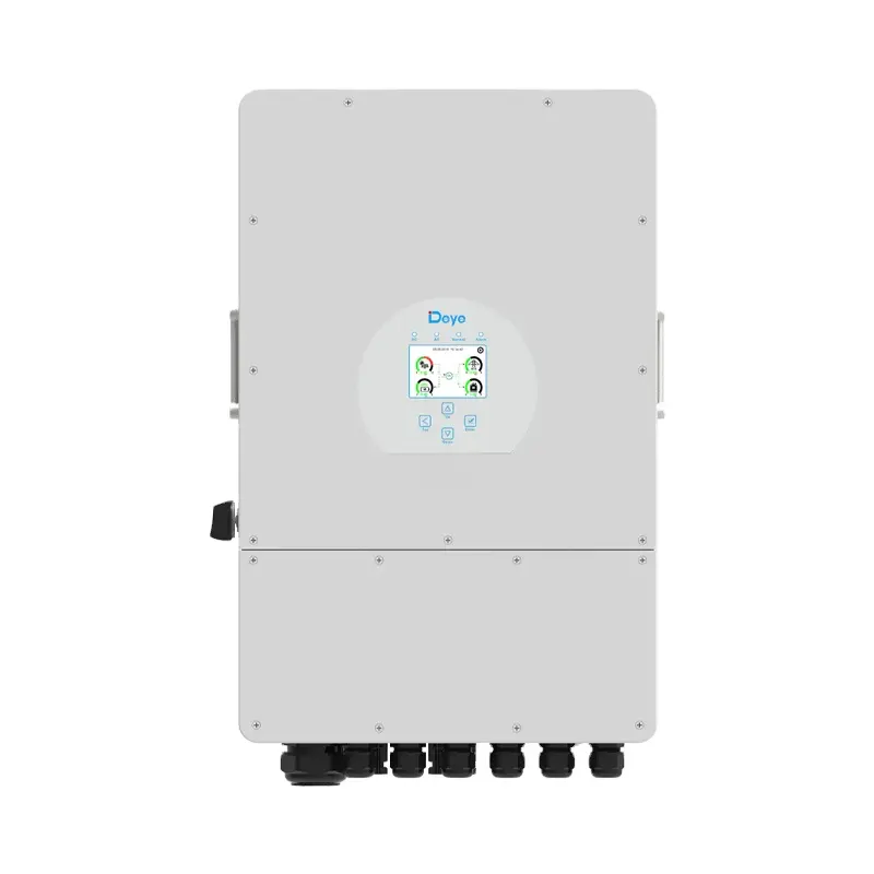 โรงงานราคา16kw Deye อินเวอร์เตอร์ Hybrid Single Phase 100kw บน Off Grid Inverter 16kw 12kw 10kw ที่มีการรับรองคุณภาพสูง