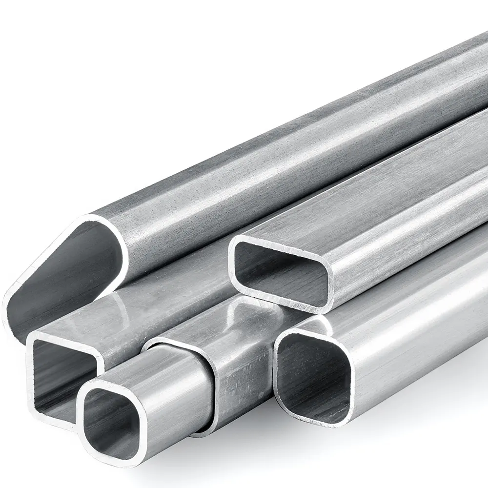 7075 T6 SS 304 t304 75mm Diamètre Personnalisé Épaisseur tube en aluminium tuyau en acier inoxydable télescopique main