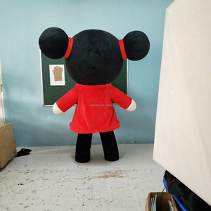 Costume da Mascotte Professionale Personalizzato Efun MOQ 1 Pezzo, Personaggio dei <span class=keywords><strong>Cartoni</strong></span> Animati PUCCA, Divertente Costume da Mascotte Femminile <span class=keywords><strong>per</strong></span> <span class=keywords><strong>Adulti</strong></span> - Product Image 2