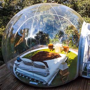 Tente à bulles gonflable tente dôme à air transparent pour maison tente à effet de serre avec ventilateur grandes tentes extérieures pour le camping - Product Image 3