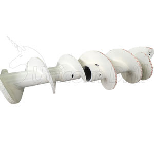 Herramientas de Perforación Rotatoria para Cimentaciones de Pilotes, Tipo <span class=keywords><strong>Bauer</strong></span> CFA, Barrena de Vuelo Continuo con Cabezal de Roca - Product Image 3