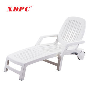 पूल फर्नीचर आउटडोर समुद्र तट तैराकी लाउंज कुर्सी सनबेड प्लास्टिक सूरज आधुनिक फर्नीचर - Product Image 2