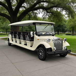 Bus de tourisme électrique de style européen, classique, vintage, rétro, avec une longue autonomie de la batterie, directement de l'usine - Product Image 1