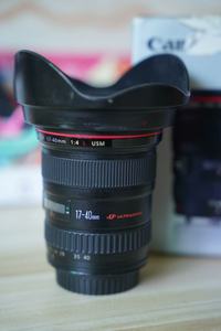 สำหรับเลนส์ซูมมุมกว้าง EF 17-40 มม. F4L USM พร้อมเซ็นเซอร์ CCD ระบบกันสั่นภาพ แบตเตอรี่ลิเธียม การ์ด CF บันทึกวิดีโอ - Product Image 5