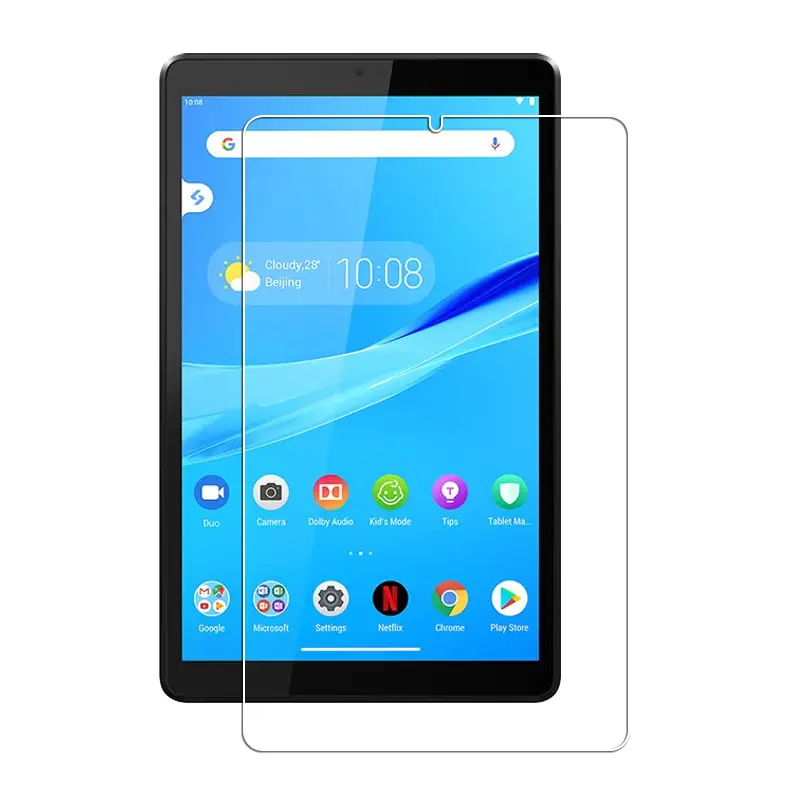 Película protectora de pantalla de vidrio templado para tableta transparente antiarañazos 2.5D para Lenovo Tab M8 4th Gen 8 pulgadas 2023 M9 M10