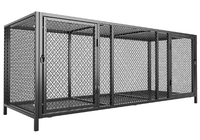 Cage à volailles renforcée et cryptée, en treillis métallique anti-furets, pour poulets, canards, oies, lapins, pigeons, élevage intérieur et extérieur