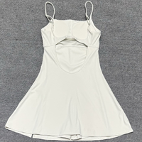 Robe Camisole Amincissante Style Européen et Américain pour Femme, Couleur Unie, Polyvalente, Style Sportif, Anti-Transpiration – Grande Vente