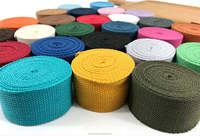 Sangle de sac en textile 100% coton recyclé personnalisée Style à chevrons haute ténacité pour chaussures et textiles de maison quantité minimale de commande 50 mètres