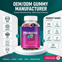 Complément alimentaire probiotique à base de plantes OEM, gommes prébiotiques orales pour la perte de poids, complément santé pour un ventre plat, fabrication naturelle GMP ODM