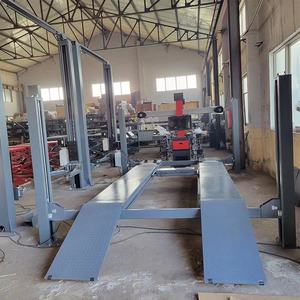 Sollevatore Auto a Quattro Colonne Trihero Workshop 4000kg, Prezzo all'Ingrosso, Alta Qualità, con 1 o 2 Martinetti a Rullo, Capacità 4T - Product Image 2