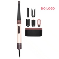 Prix de gros : Styler multifonction 6-en-1 pour usage domestique, avec peigne à air chaud, peigne boucleur et sèche-cheveux lissant
