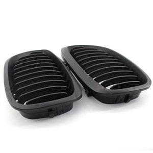 Parrilla delantera BMW E46 negro mate 51137064317 parachoques de plástico ABS para Serie 3 de dos puertas 2003-2005 - Product Image 1
