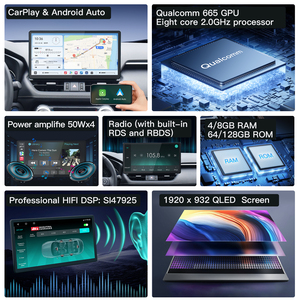 Màn hình đa phương tiện dẫn đường Radio Carabc 13.1 inch, hỗ trợ không dây Apple Carplay và Android Auto dành cho Toyota RAV4 2019-2022 - Product Image 6