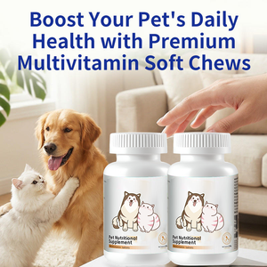 Complément Nutritionnel Universel OEM/ODM <span class=keywords><strong>pour</strong></span> Animaux de Compagnie (Chiens et Chats) – Complément de Santé Personnalisé en Comprimés Vitaminés - Product Image 5