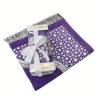 Tapis de Prière Musulman en Mousse Imprimé, Rembourré, pour Enfants, Idéal pour le Voyage, Cadeau du Ramadan, Vente en Gros d'Usine