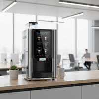 Machine à lait commerciale MACAS Écran tactile de 15.6 pouces en acier inoxydable 8L 2000W Programmable facile à nettoyer Fonctionnement automatique pour