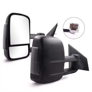 MAZDA BT50 2011-2020 Rétroviseur latéral de remorquage électrique noir avec feu de signalisation État neuf - Product Image 1