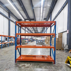 Étagère de supermarché métallique robuste, étagères solides, revêtement en poudre époxy, 2000x500mm, installation rapide pour utilisation en magasin de proximité - Product Image 3