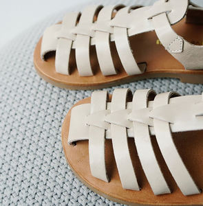 통기성 캐주얼 어린이 맨발 플랫 검투사 아기 신발 샌들 - Product Image 2